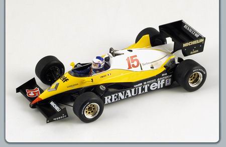 Модель 1:43 Renault RE40 №15 Winner French GP (Alain Prost)