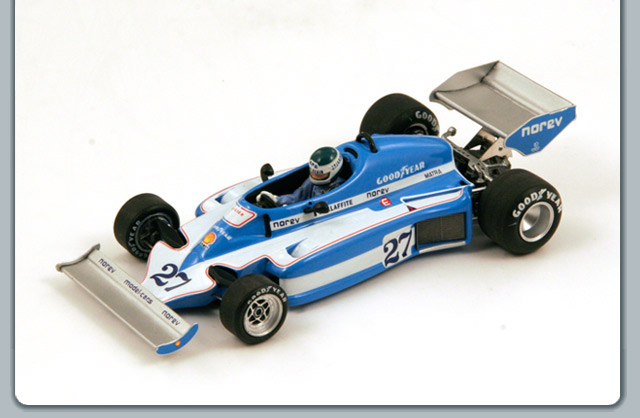 Модель 1:43 Ligier JS7 №27 Japanese GP (Jean-Pierre Jarier)