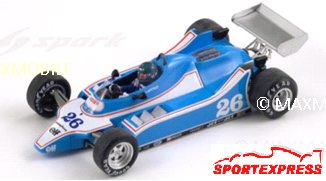 Модель 1:43 Ligier JS11-15 №26 Winner German GP (Jacques Laffite)