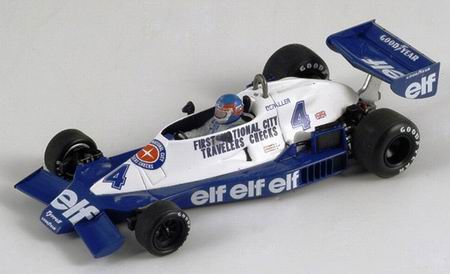 tyrrell ford 008 №4 «elf» winner monaco gp (patrick depailler) S1730 Модель 1:43