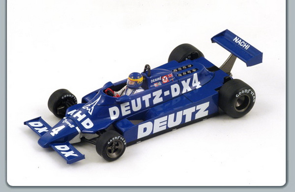 Модель 1:43 Tyrrell Ford 010 №4 South African GP (Desire Wilson)