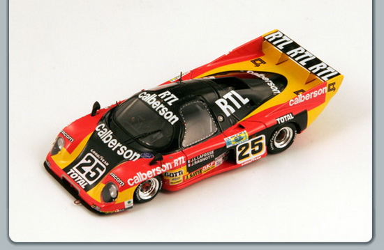 Модель 1:43 Rondeau M379C №25 Le Mans (J-L Lafosse - Jean «Jeannot» Ragnotti)