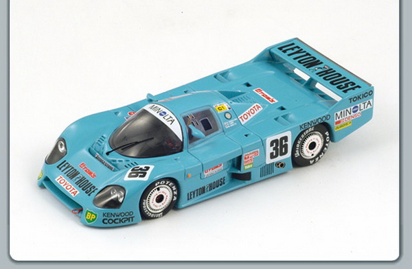 Модель 1:43 Toyota 86 C №36 «Leyton House» Le Mans (Geoff Lees - G.Nakajima - Masanori Sekiya)