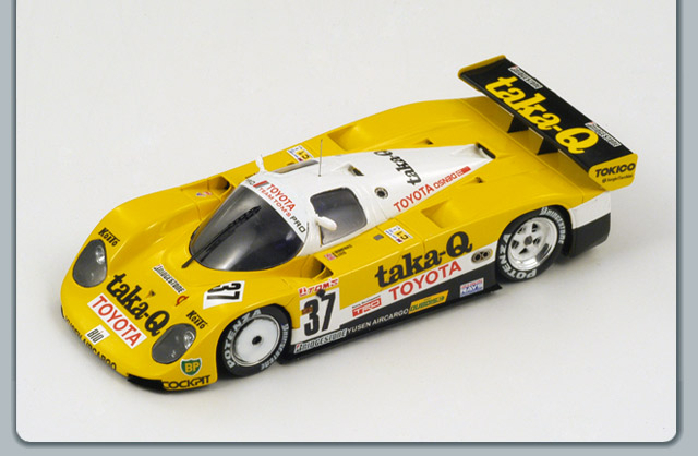 Модель 1:43 Toyota 89 C-V №38 Le Mans (Kazuyoshi Hoshino - A.Suzuki - D.Artzet)