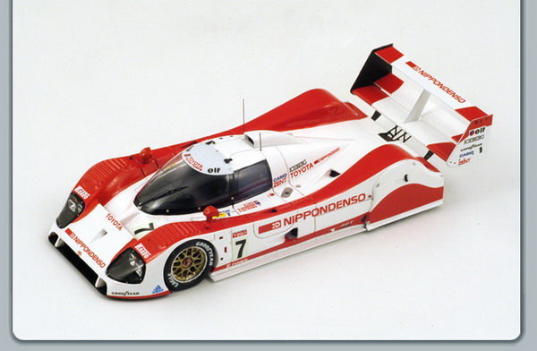Модель 1:43 Toyota TS010 №7 Le Mans (Geoff Lees - D.Brabham - U.Katayama)