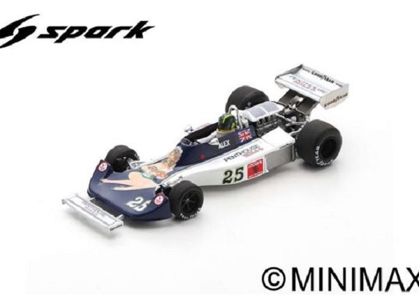Hesketh 308D №25 US GP (Alex Dias Ribeiro) S2466 Модель 1:43