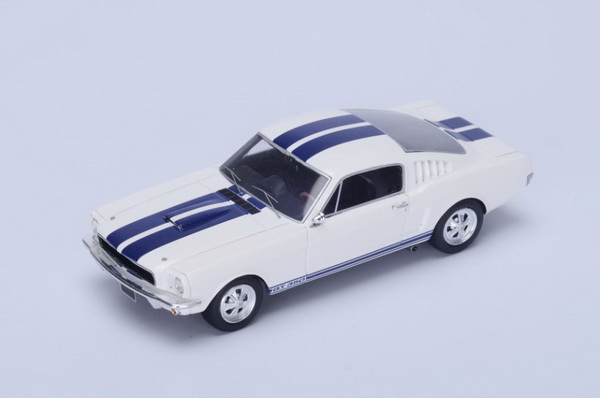 ford mustang shelby gt 350 - white/blue S2644 Модель 1:43
