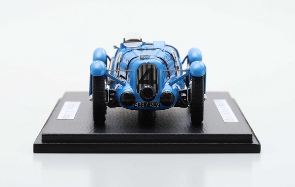 Модель 1:43 Talbot - T150c 4.0l Spider Team Ligi Chinetti N 4 24h Le Mans 1938 Rene Carriere - Rene Le Begue - Blue