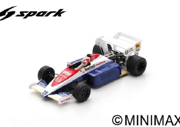 Модель 1:43 Toleman TG184 №20 US GP (Johnny Cecotto)