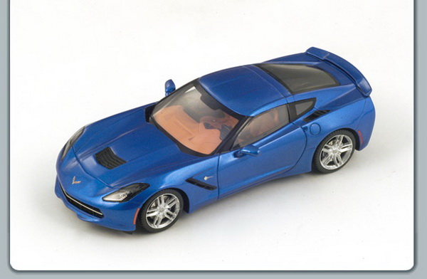 chevrolet corvette c7 2013 (blue) S2973 Модель 1:43