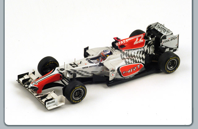Модель 1:43 HRT F111 №22 Belgium GP (Daniel Ricciardo)
