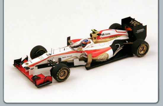 Модель 1:43 HRT F112 №22 Monaco GP (Narain Karthikeyan)