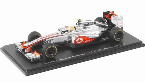 Vodafone McLaren Mercedes MP4-27 №4 Monaco GP (Lewis Hamilton) S3045 Модель 1:43