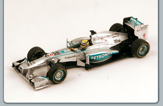 Модель 1:43 Mercedes-AMG Petronas F1 Team №9 Australian GP (Nico Rosberg)