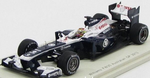 Модель 1:43 Williams FW35 №16 Australian GP (Pastor Maldonado)