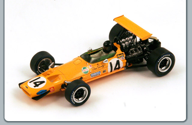 Модель 1:43 McLaren M7A №14 4th US GP (Daniel Sexton Gurney)