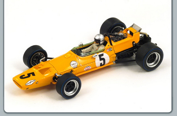 Модель 1:43 McLaren M7A №5 Winner Belgium GP (Bruce Leslie McLaren)