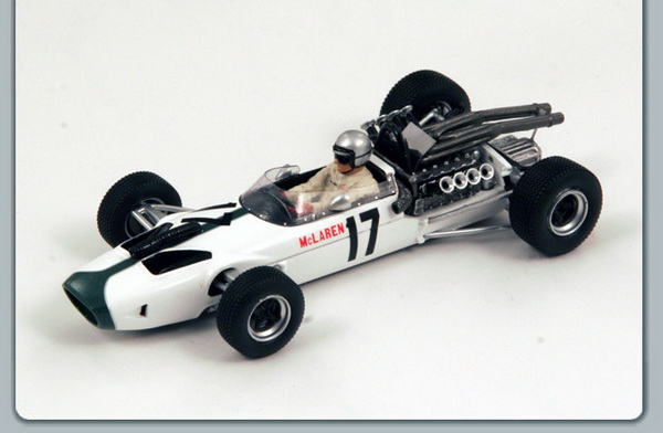 Модель 1:43 McLaren M2B №17 Mexican GP (Bruce Leslie McLaren)