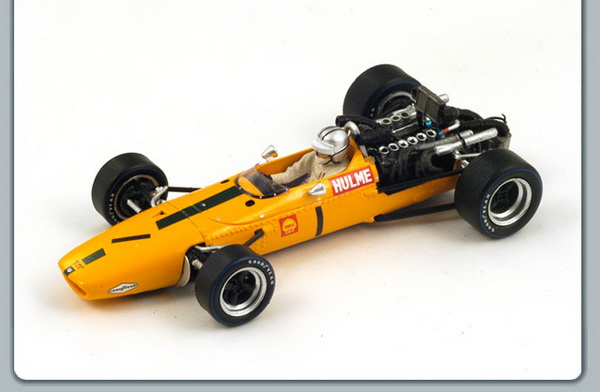 Модель 1:43 McLaren M5A BRM №1 5th South African GP (Denny Hulme)