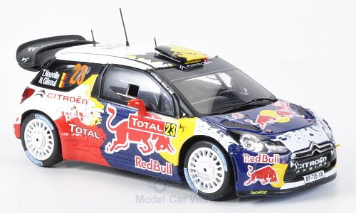 Модель 1:43 Citroen DS3 WRC №23 Red Bull, Rallye Monte-Carlo (Thierry Neuville - Nicolas Gilsoul)