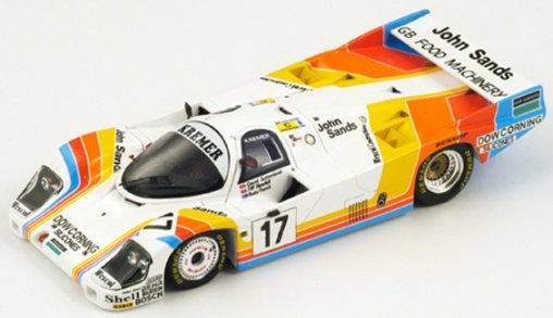 Модель 1:43 Porsche 956 №17 Le Mans (Tiff Needell - David Sutherland - Rusty French)