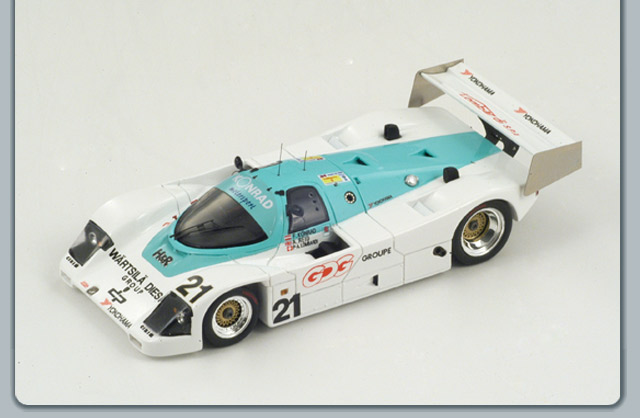 Модель 1:43 Porsche 962 C №21 Le Mans (Franz Konrad - A.Reid - P-A Lombardi)