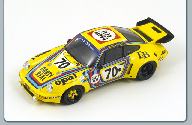 Модель 1:43 Porsche Carrera №70 Le Mans (R.Touroul - H.Cachia - D.Rua)