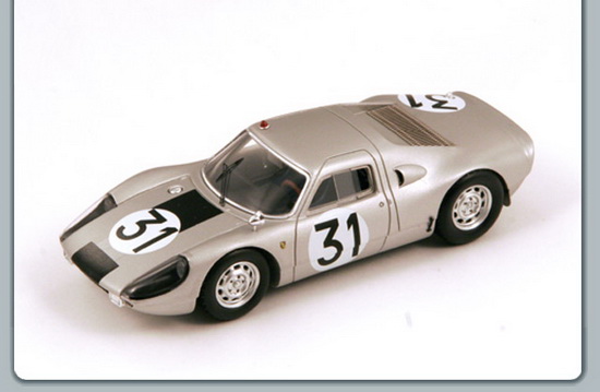 Модель 1:43 Porsche 904 №31 10th Le Mans (Gerhard Koch - H.Schiller)