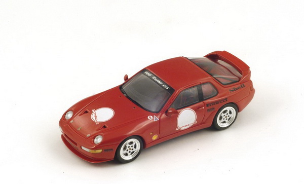 Модель 1:43 Porsche 968 turbo RS - red