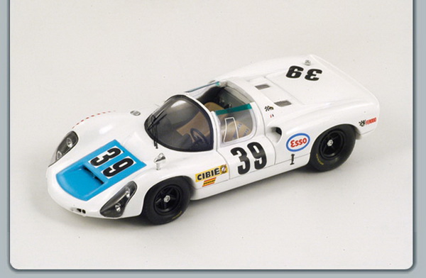 Модель 1:43 Porsche 910 №39 9th Le Mans (P.Maublanc - C.Poirot)
