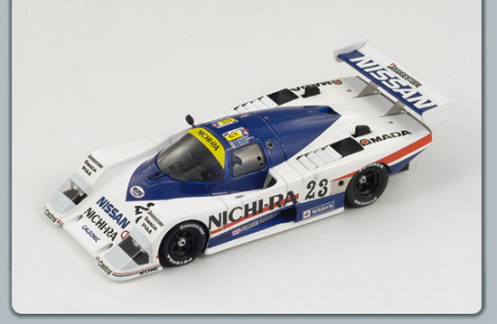 Модель 1:43 Nissan R 86 V №23 Le Mans (Kazuyoshi Hoshino - A.Suzuki - A.Morimoto)