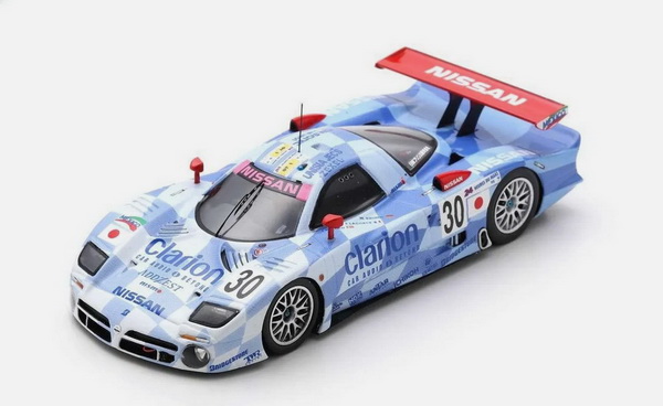Nissan R390 GT1 3.5l Turbo Team Nissan Motorsport №30 24h Le Mans 1998 (M.Krumm - J.Nielsen - F.Lagorce)