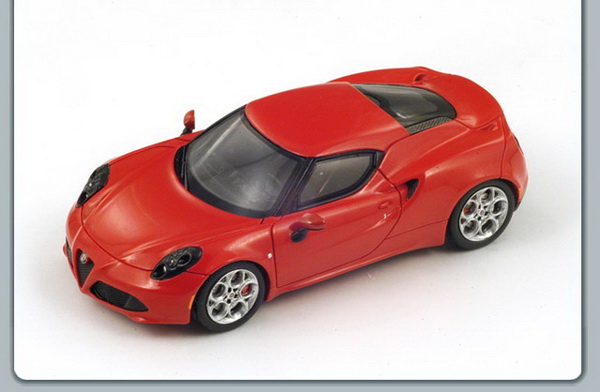 Модель 1:43 Alfa Romeo 4C - red