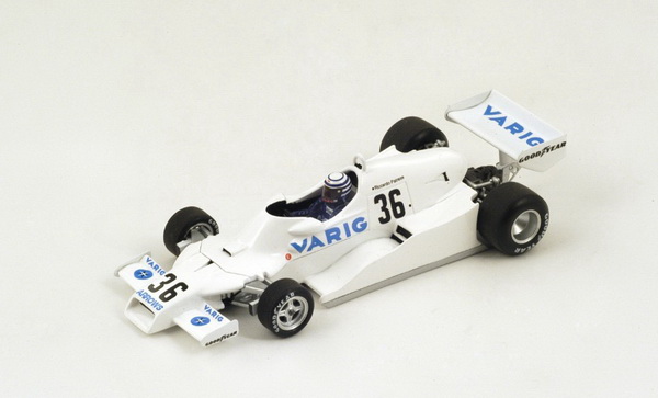 Модель 1:43 Arrows Ford-Cosworth FA1 №36 Brazil GP (Riccardo Patrese)