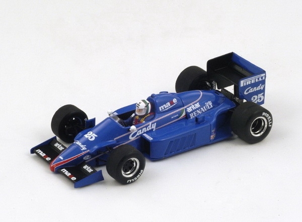 Модель 1:43 Ligier JS25 №25 4th Monaco GP (Andrea de Cesaris)
