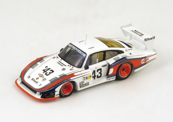Модель 1:43 Porsche 935/78 «Moby Dick» №43 «Martini» 8th Le Mans (Rolf Stommelen - Manfred Schurti)