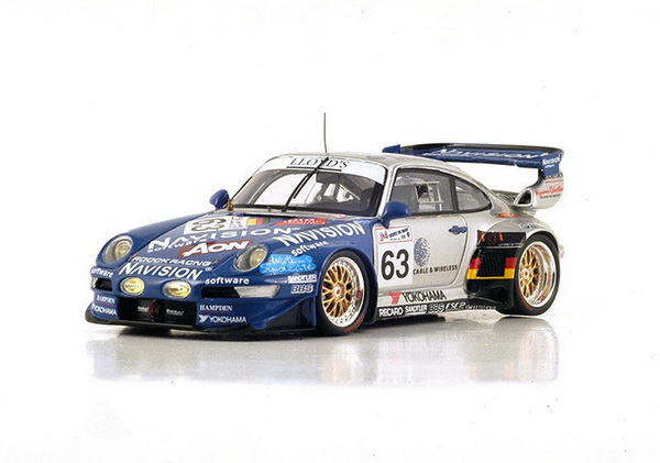 Модель 1:43 Porsche 911 GT2 Н 63 Le Mans 1999 H.Haupt - H.Price