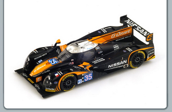 Модель 1:43 Ligier JS P2 Nissan №35 OAK Racing 9th Le Mans (A.Brundle - J.Mardenborough - M.Shulzhitskiy)