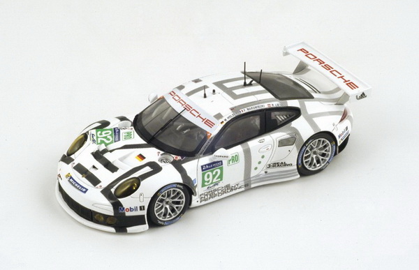 Модель 1:43 Porsche 911 RSR 991 №92 3rd LMGTE Pro LM Porsche Team (Manthey Holzer - Frederic Makowiecki - Lietz)