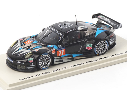 Модель 1:43 Porsche 911 RSR (991) №77 Le Mans 2014 Dempsey Racing - Proton P. Dempsey - J. Foster - P. Long