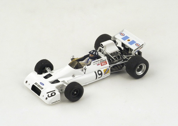 Модель 1:43 Brabham BT33 №19 6th South African GP (Graham Hill)