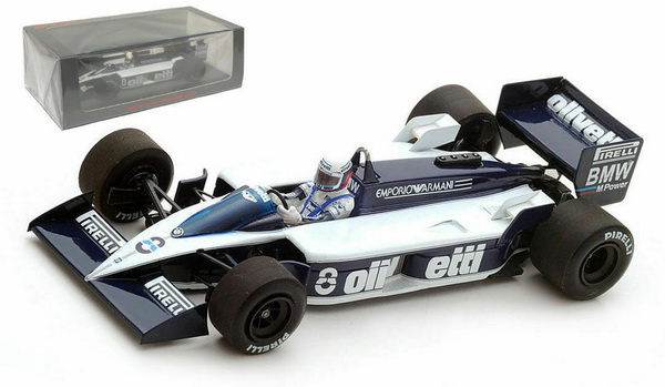 Модель 1:43 Brabham BT55 #8 Monaco GP 1986 Elio de Angelis