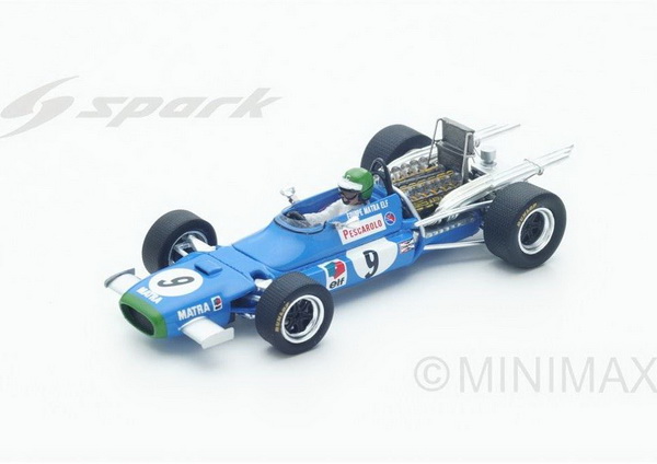 Модель 1:43 Matra MS11 №9 9th Mexican GP (Henri-Jacques William Pescarolo)