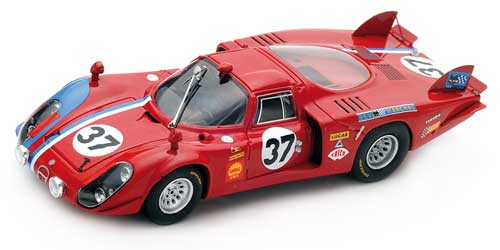 Alfa Romeo 33/2 №37 24h Le Mans (Theodore «Teddy» Pilette - R.Slotemaker)