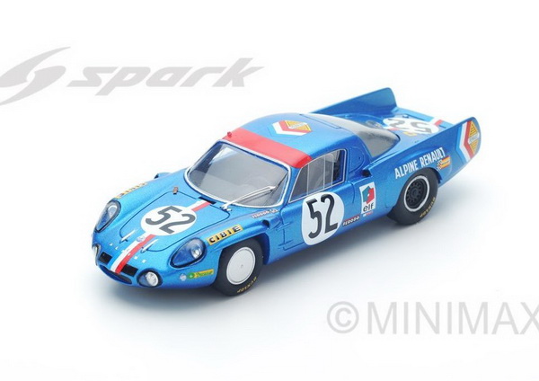 Alpine A210 №52 10th Le Mans (J.-L.Thérier - B.Tramont) S4373 Модель 1:43