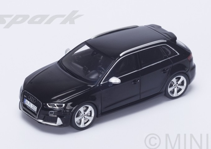 Модель 1:43 Audi RS 3 Sportback - black
