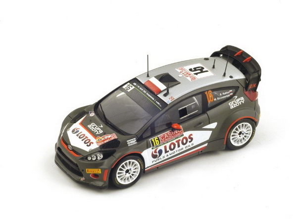 Модель 1:43 Ford Fiesta WRC №16 Ret. Monte-Carlo (Robert Kubica - Maciej Szczepaniak)