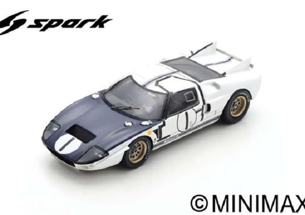Модель 1:43 Ford GT40 Mk II №1 24h Le Mans (K.Miles - B.McLaren)