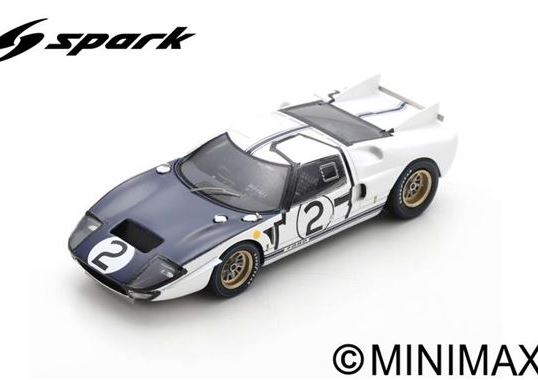 Модель 1:43 Ford GT40 Mk II №2 24h Le Mans (Graham Hill - Chris Amon)