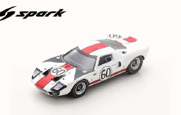Модель 1:43 Ford GT40 №60 24h Le Mans (Jacques Bernard «Jacky» Ickx - Jochen Neerpasch)
